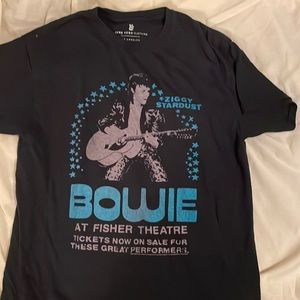 Bowie t shirt (junk food clothing) M